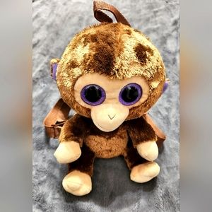 Ty monkey backpack for kids